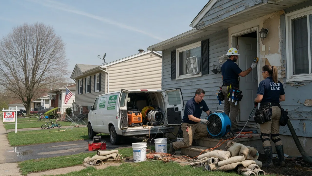 Flood Cleanup in Wauconda, IL near me